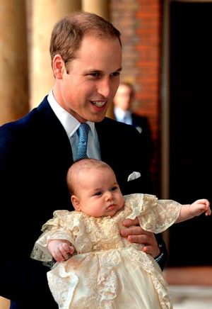 Prince William at Georges christening ceremony photo - October 2013.jpg